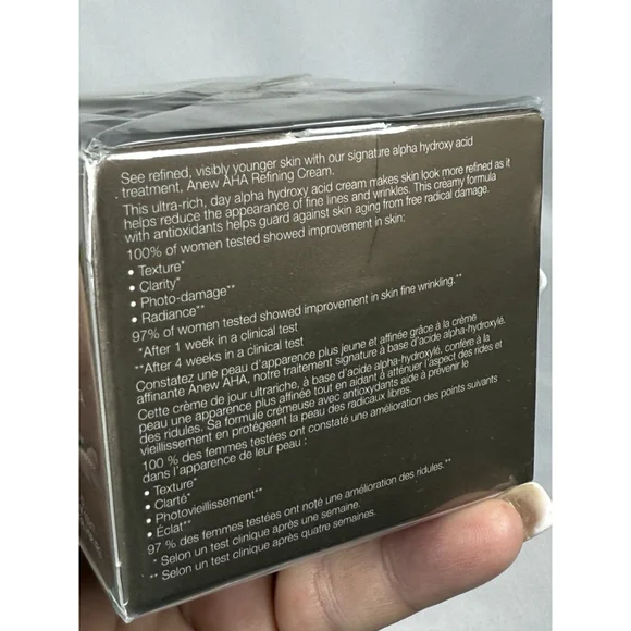 AVON ANEW AHA Refining Cream 1.7 OZ Helps Reduce Fine Lines & Wrinkles NEW - Picture 5 of 7